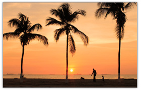 Atardecer Playa Mansa